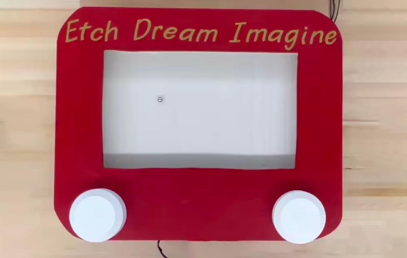 Giant Etch-A-Sketch
